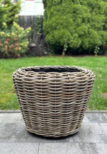 Donica rattanowa (D53 cm H42 cm)